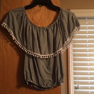 Pink Lemonade Off the shoulder top